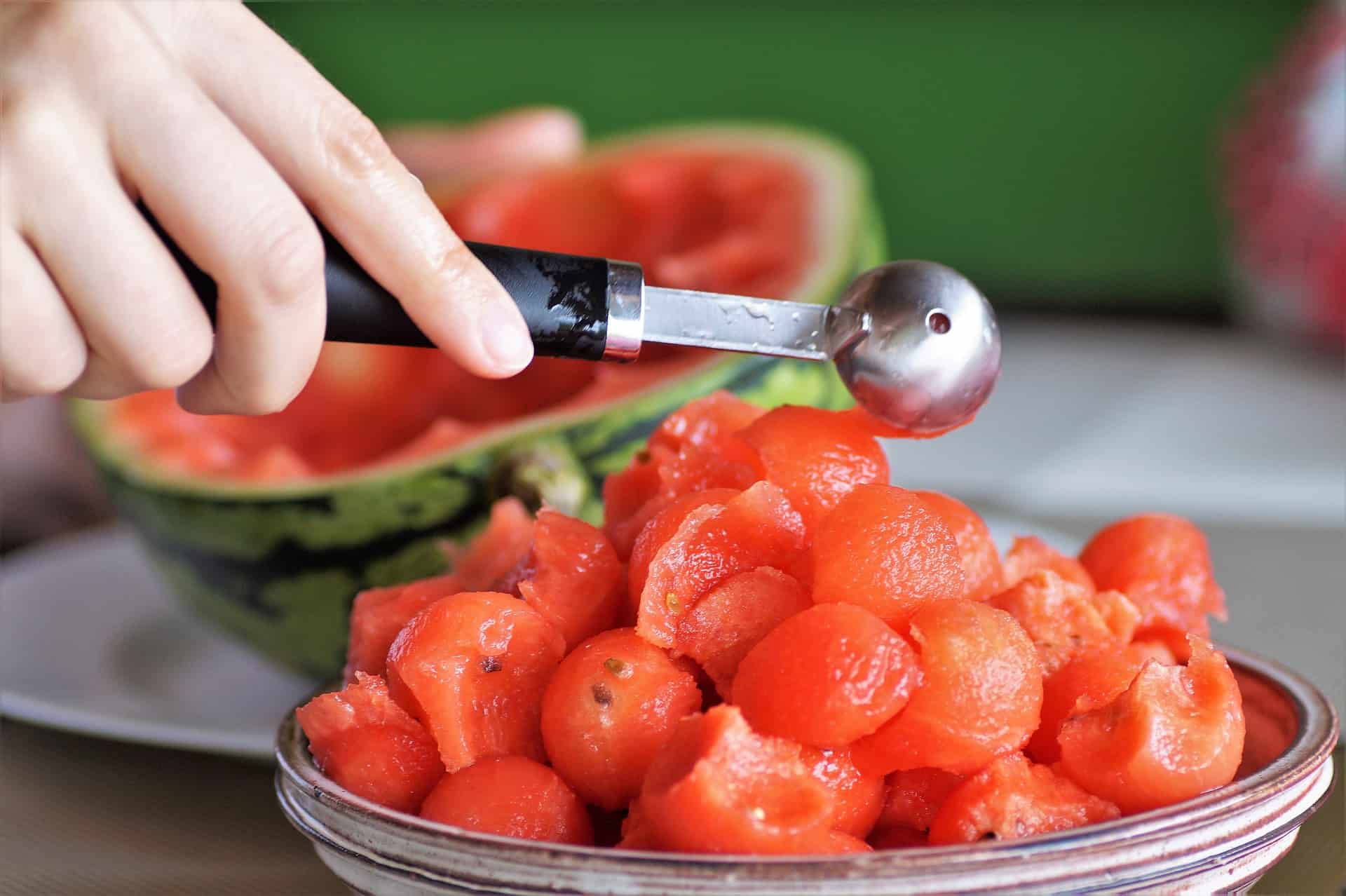 Cuillère à Pomme Parisienne et Melon bas
