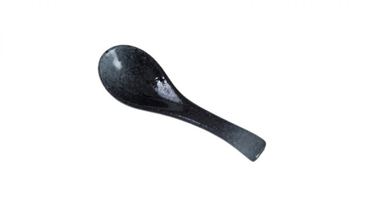 Cuillères à Soupe Asiatiques En Mélamine – Lot De 6 – Pour Nouilles, Ramen, Riz – Design Monobloc, Lave-Vaisselle