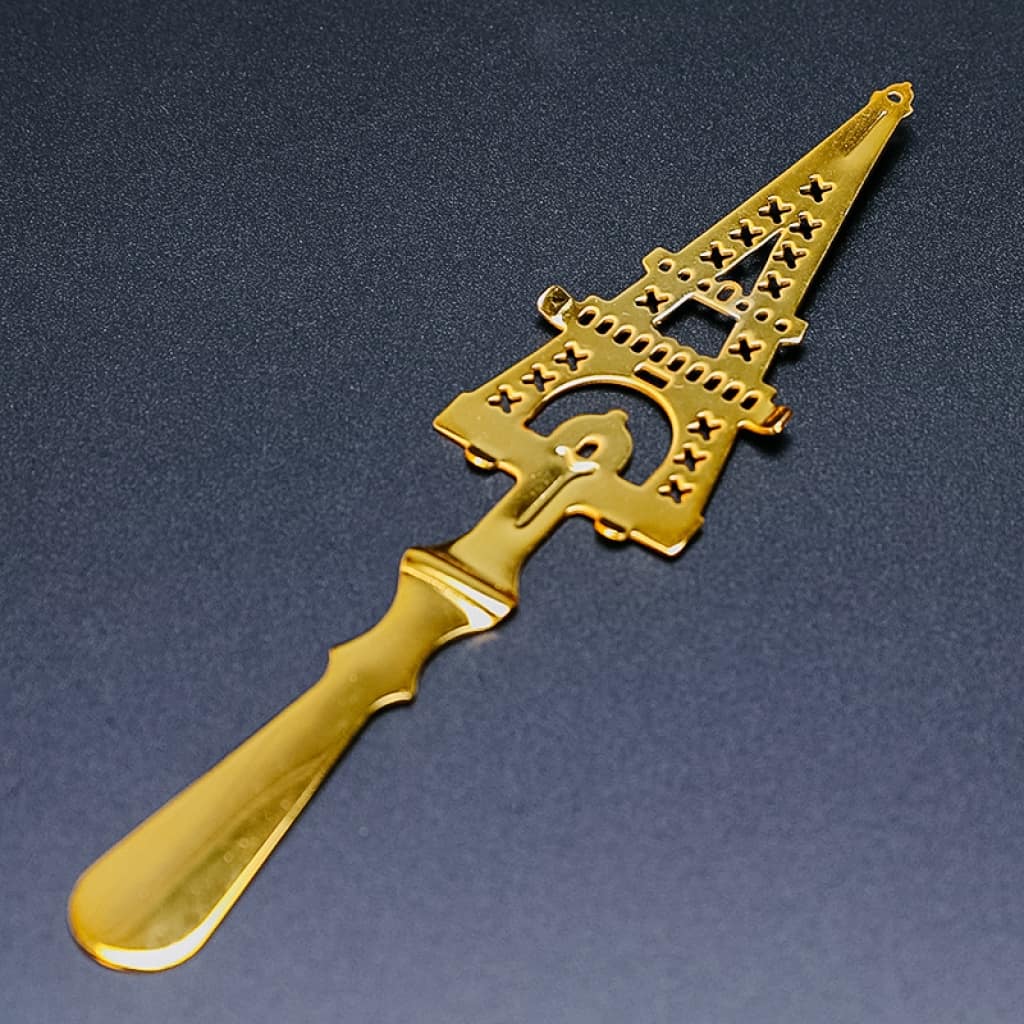 Cuillère à Absinthe En Acier Inoxydable 304 – Style Vintage Feuille – Préparation Traditionnelle Cocktails – Accessoire Bar Indispensable