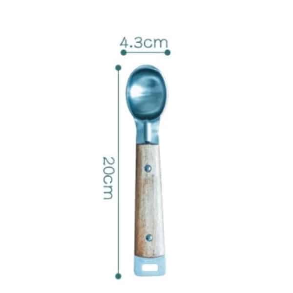 Cuillère à Glace RÖSLE - 20,5 Cm - Acier Inoxydable - Design Élégant Et Pratique