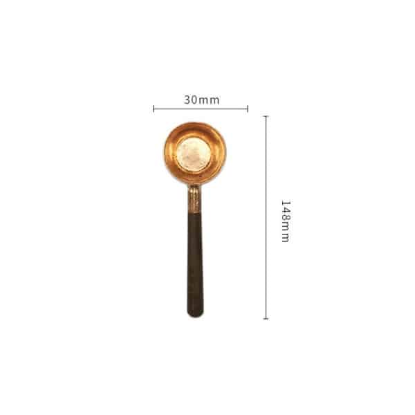 Cuillère Doseuse En Noyer Noir - 2 Tailles (8g Et 10g) - Pour Café, Épices, Thé - Manche Court Ou Long - Cadeau Pratique - 8