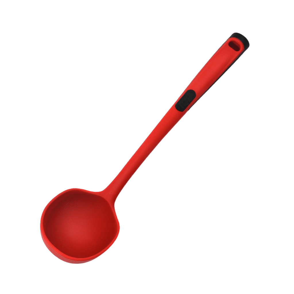 Louche en Silicone Rouge 33cm - Ma Cuillère