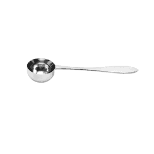 Cuillère Doseuse 60 Ml En Inox Avec Manche En Bois D'acacia - Pour Pâtisserie Et Cuisine, Finition Dorée