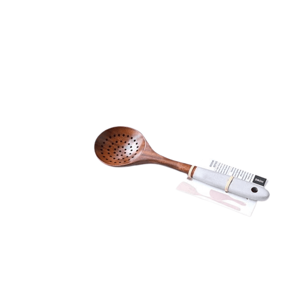 Cuillère écumoire en teck 35 cm
