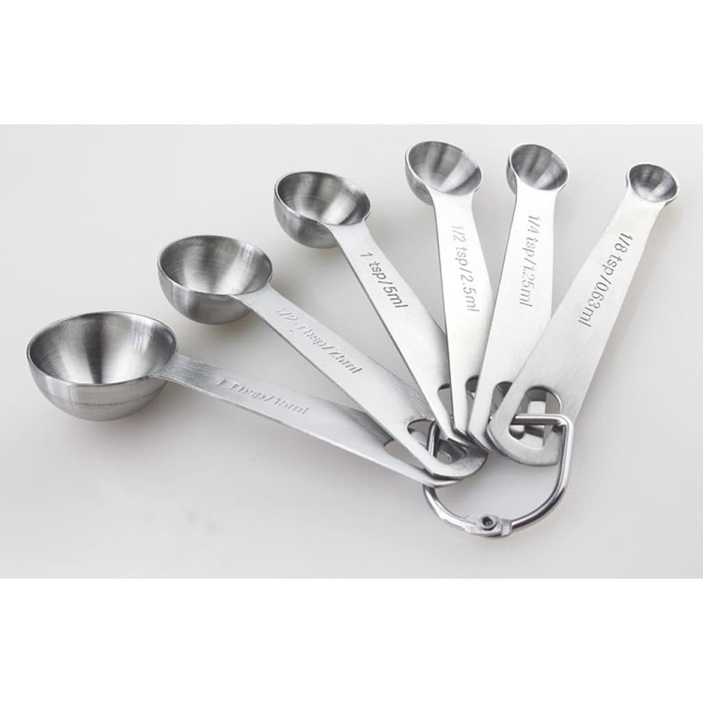 Lot 6 Cuillères Doseuses 5g à 20g – Transparent PP Pour Protéine, Lessive, Épices, Café