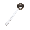 Cuillère à Café, Cuillère en bois, Cuillère à Doser Graduée pour Café Moulu, Cuillère doseuse à café cuillère à mesurer - 15g, 25ml (noyer - Long manche