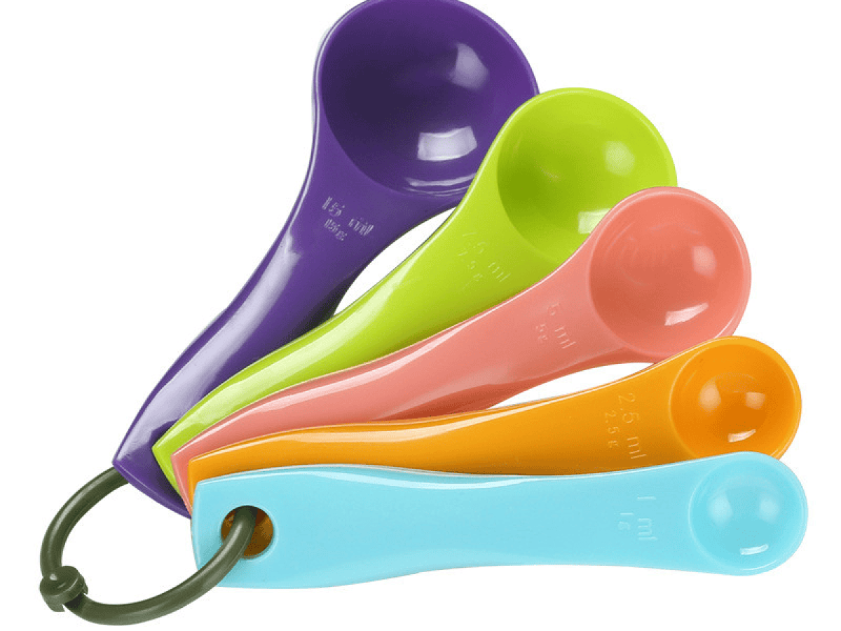 Lot Cuillères Doseuses Multicolores Anawakia - 5 Mesures (1ml à 15ml) - Pour Cuisine Et Pâtisserie